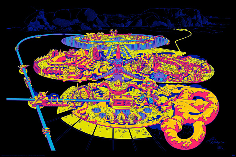 Illustration for article titled Behold The Psychedelic Glory Of Jack Kirby's Argo Art, In Color At Last